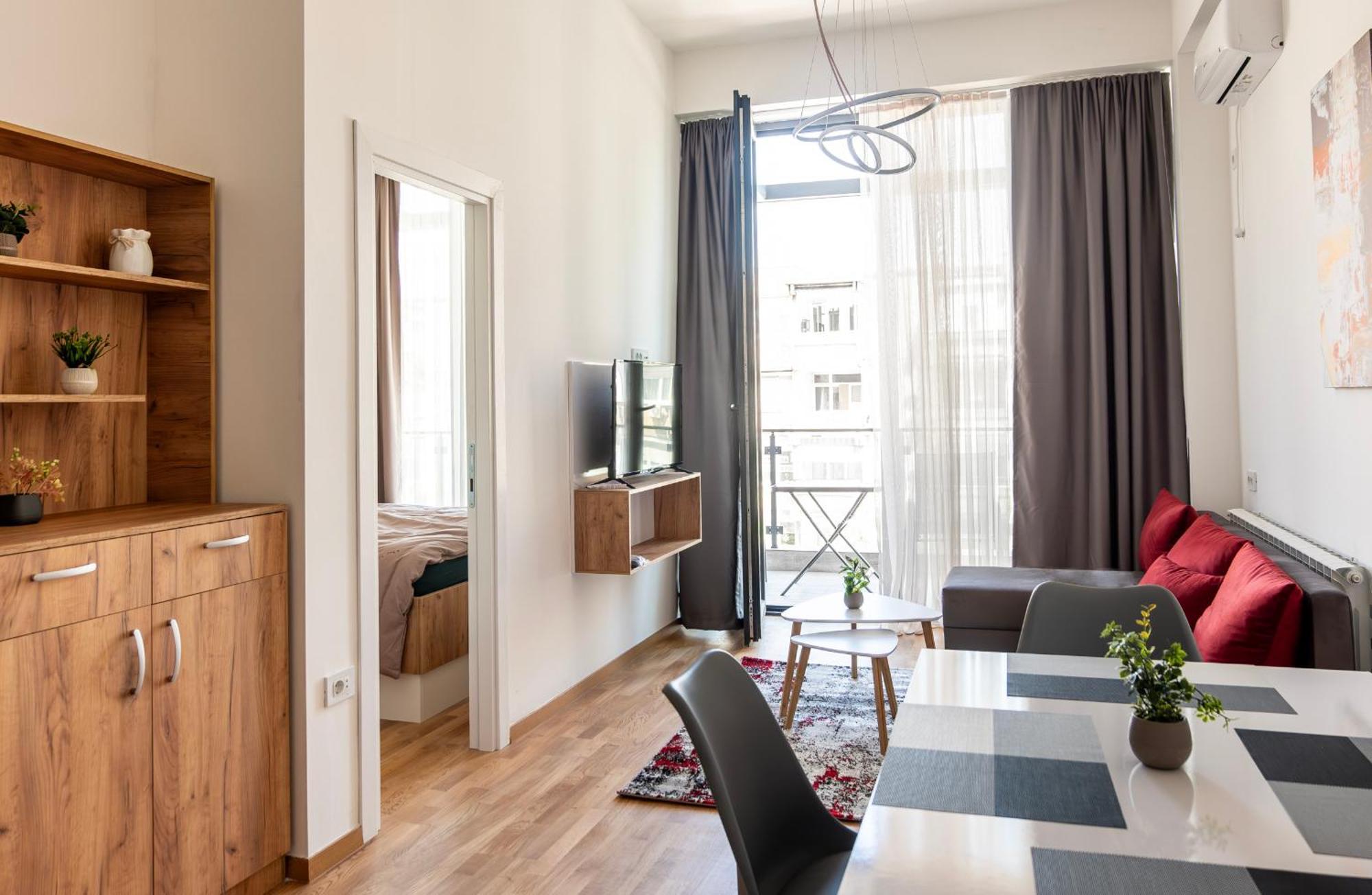 Home Art Apartments سكوبجي المظهر الخارجي الصورة